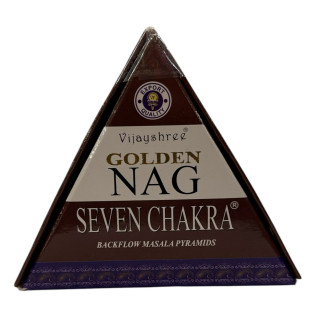 Seven Chakra Backflow Cones