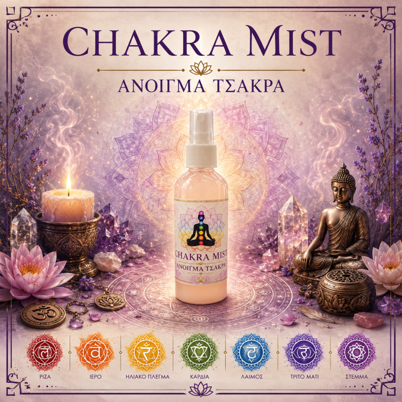 Chakra Mist - Άνοιγμα Τσάκρα Chakra Mist - Άνοιγμα Τσάκρα