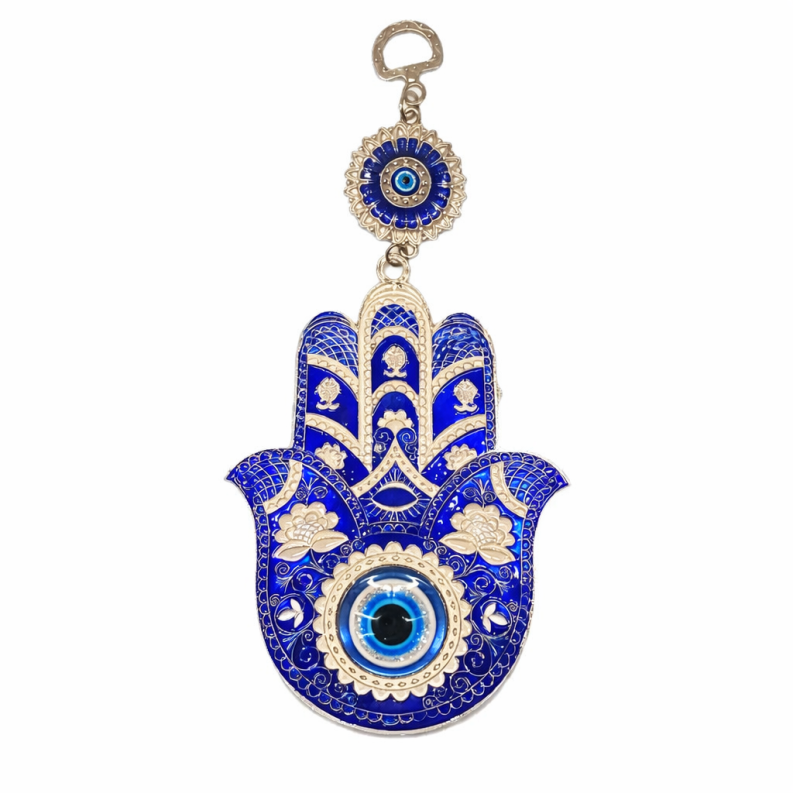 Μεταλλικό Χέρι της Φατμέ με Μάτι – Προστασία & Ευλογία