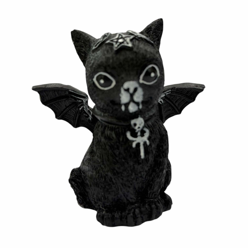 Witchy Cat Bat With Wings
