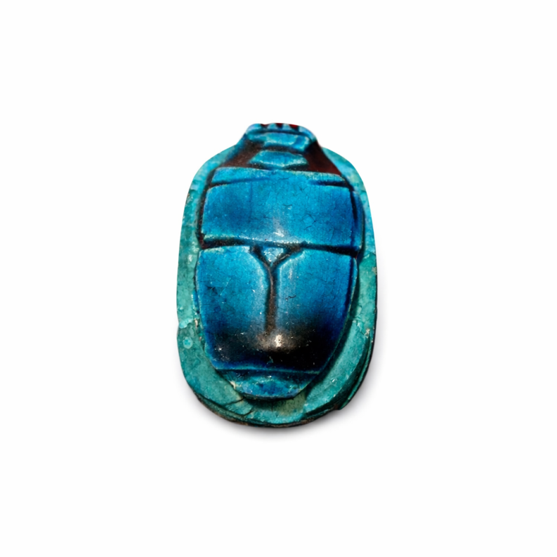 Κρεμαστό Σκαραβαίος Αιγυπτιακός Μπλε Scarab Pendant