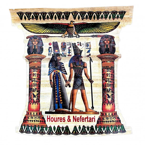 Αιγυπτιακός Πάπυρος  Horus And Nefertari