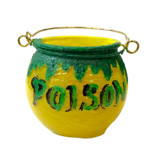 Γυάλινη Διακοσμητική Χύτρα Poison