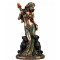 Εκάτη με Πυρσό, Φίδι & Μαύρους Σκύλους – Hecate Goddess Statue