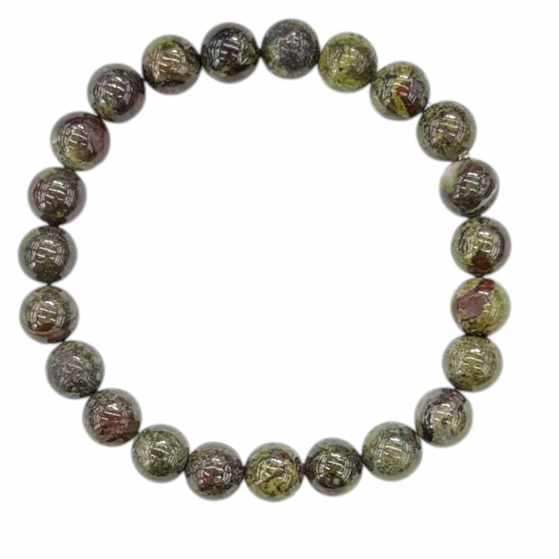 Βραχιόλι Dragon Blood Jasper – Η Πέτρα του Δράκου και της Δύναμης