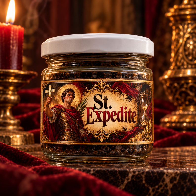 St. Expedite, Θυμίαμα Άμεσης Βοήθειας