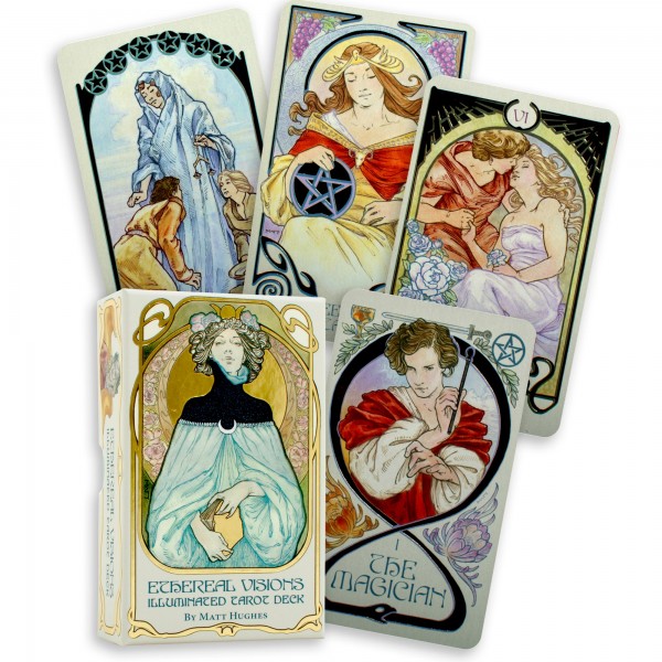 Ethereal Visions Illuminated Tarot Cards