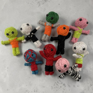 Κουκλάκια Voodoo Χειροποίητα  Μαγικά Φυλαχτά Ενέργειας Και Πρόθεσης