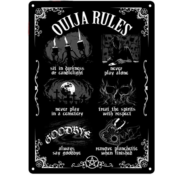 Ouija Board Rules